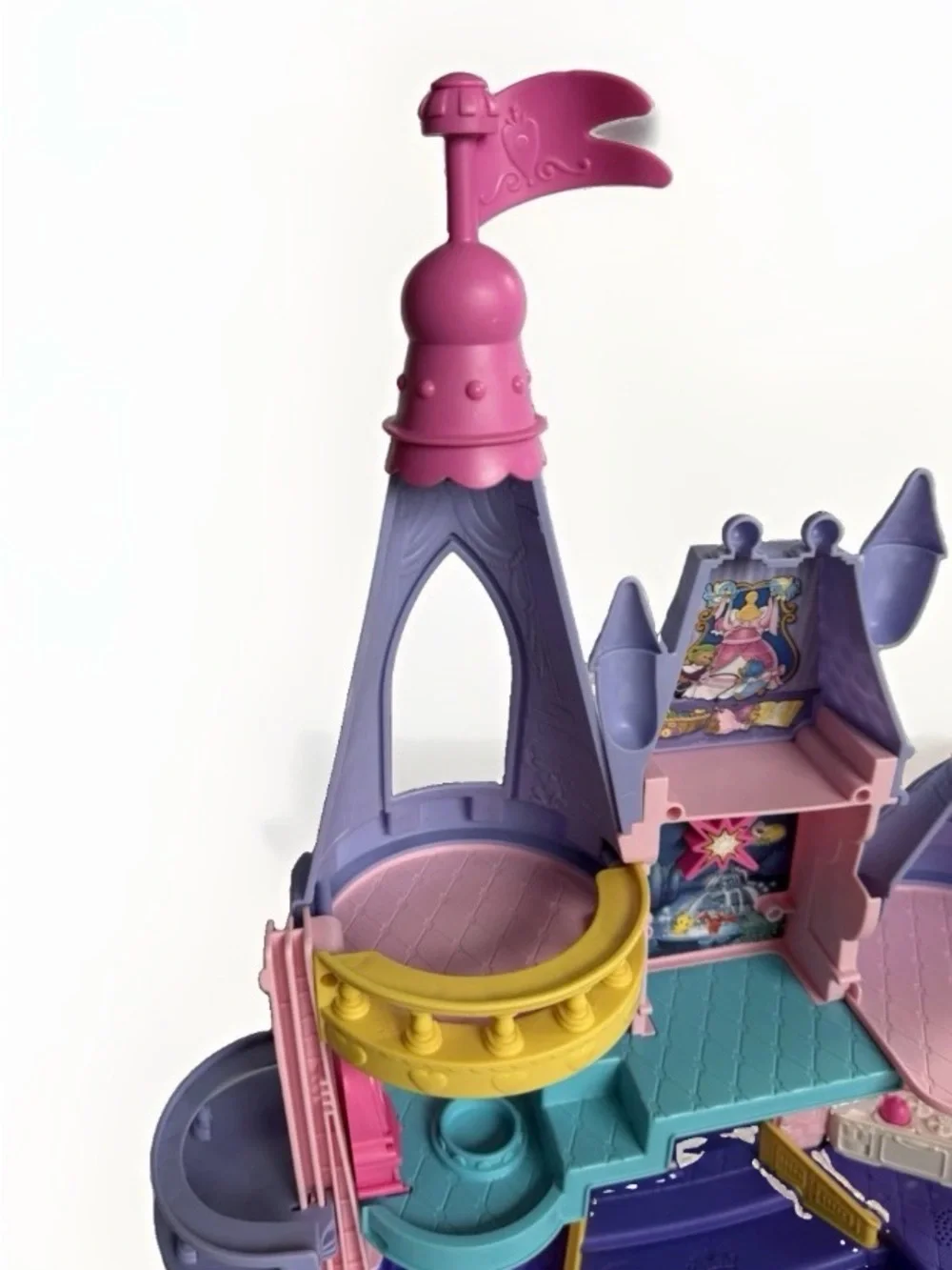 Fisher Price Little People Disney Princess Musical Song Palace Castle Only Works